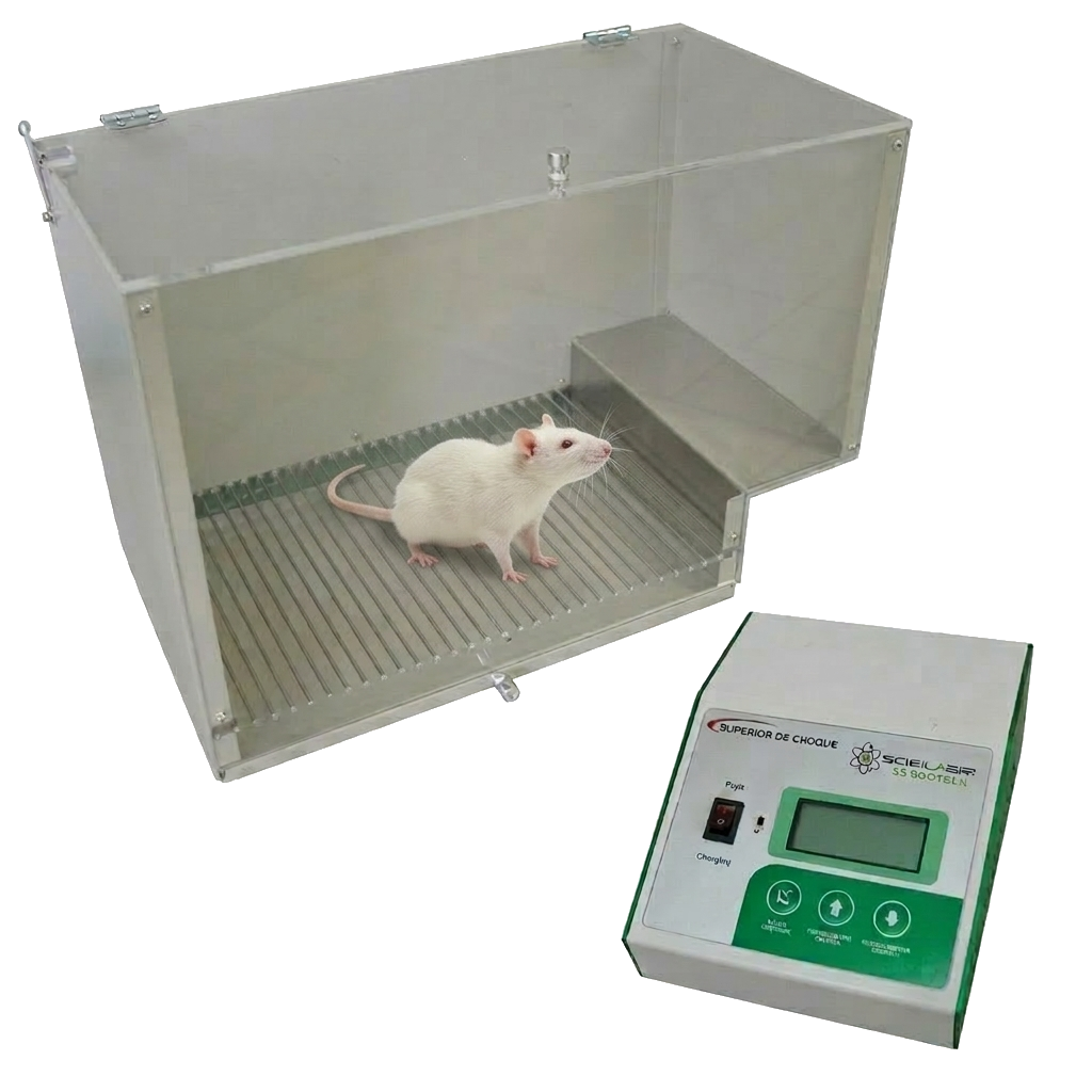 O sistema de esquiva passiva tipo “step-down” é um dos testes comportamentais mais usados para avaliar memória e aprendizado aversivo em roedores (ratos ou camundongos). Ele é bastante comum em estudos de farmacologia, neurociência e modelos de dor