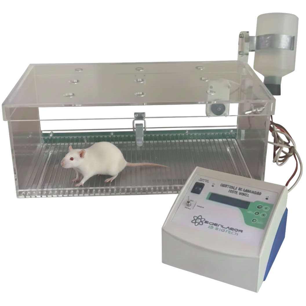 O Teste de Vogel (ou Vogel Conflict Test) é um teste comportamental clássico para avaliar ansiedade em roedores, baseado em um paradigma de conflito punido.

Ele é muito usado em psicofarmacologia para testar ansiolíticos, principalmente benzodiazepínicos.